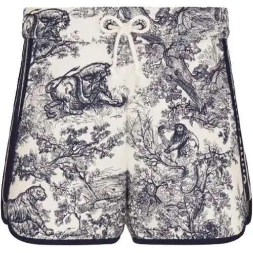 DIOR Quarterly New Products Casual Shorts Women's Gray Moderate
