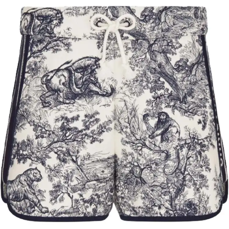 DIOR Quarterly New Products Casual Shorts Women's Gray Moderate
