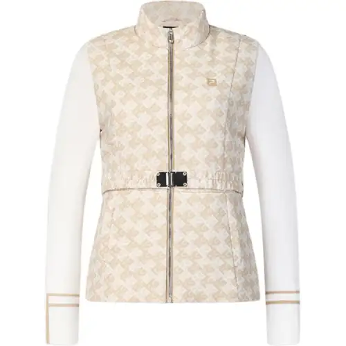 FILA Golf Puffer Jacket Women's Light Khaki Yellow