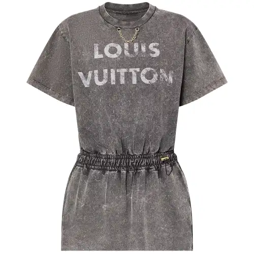 LOUIS VUITTON Vintage-Effect LOUIS VUITTON T-Shirt