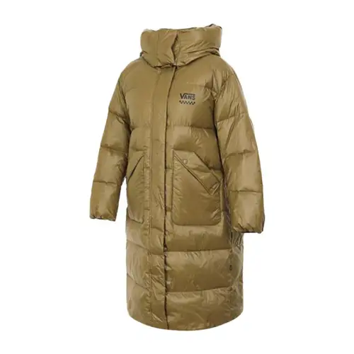 Vans Puffer Jacket Women's Olive Green
