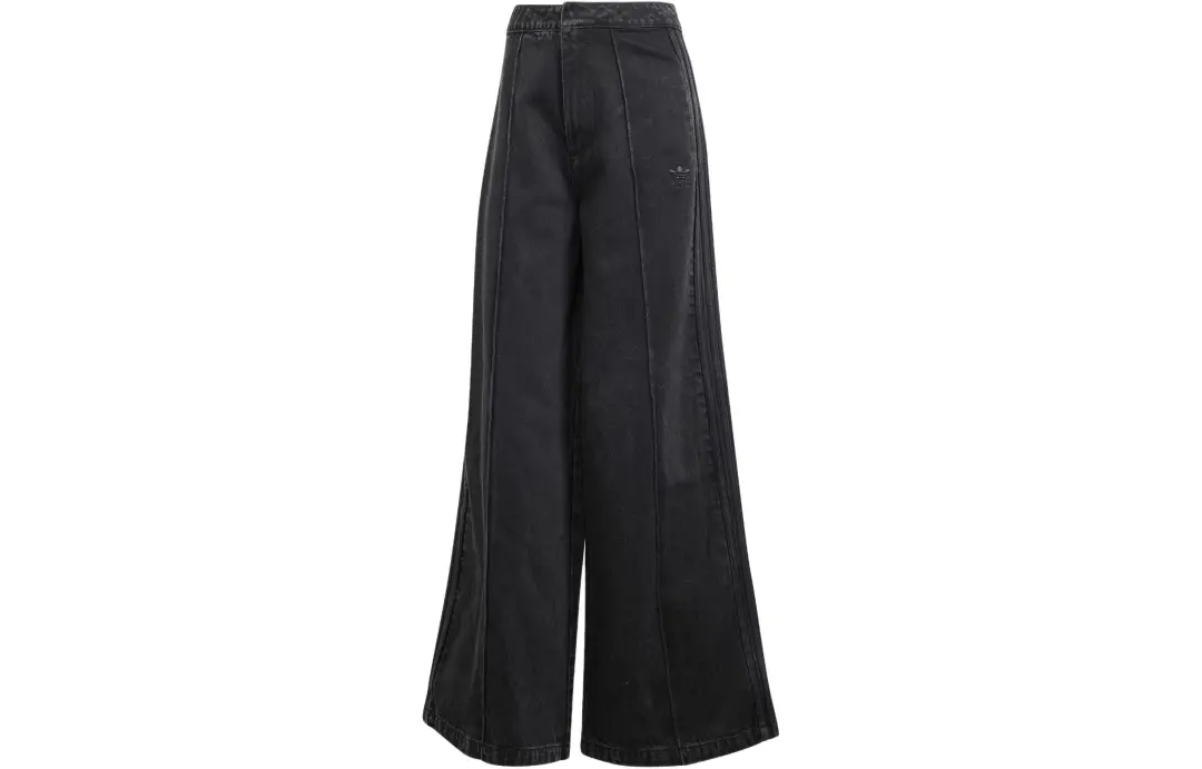 Adidas Originals High-Waist Wide Leg Jeans
