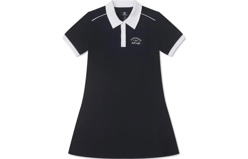 Converse Short Sleeved Dress Women's Black