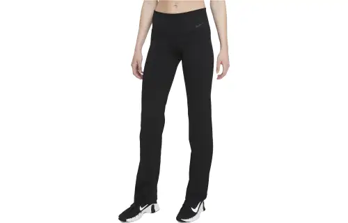 Nike Knitted Sweatpants Women's Black Moderate Straight Fit Pants