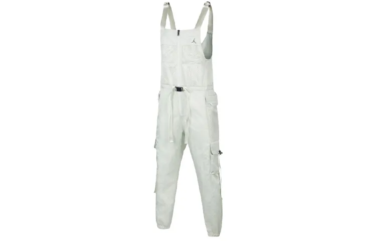 Jordan Overalls Women's Fir Wood Light Blue Gray Moderate Straight Fit Pants