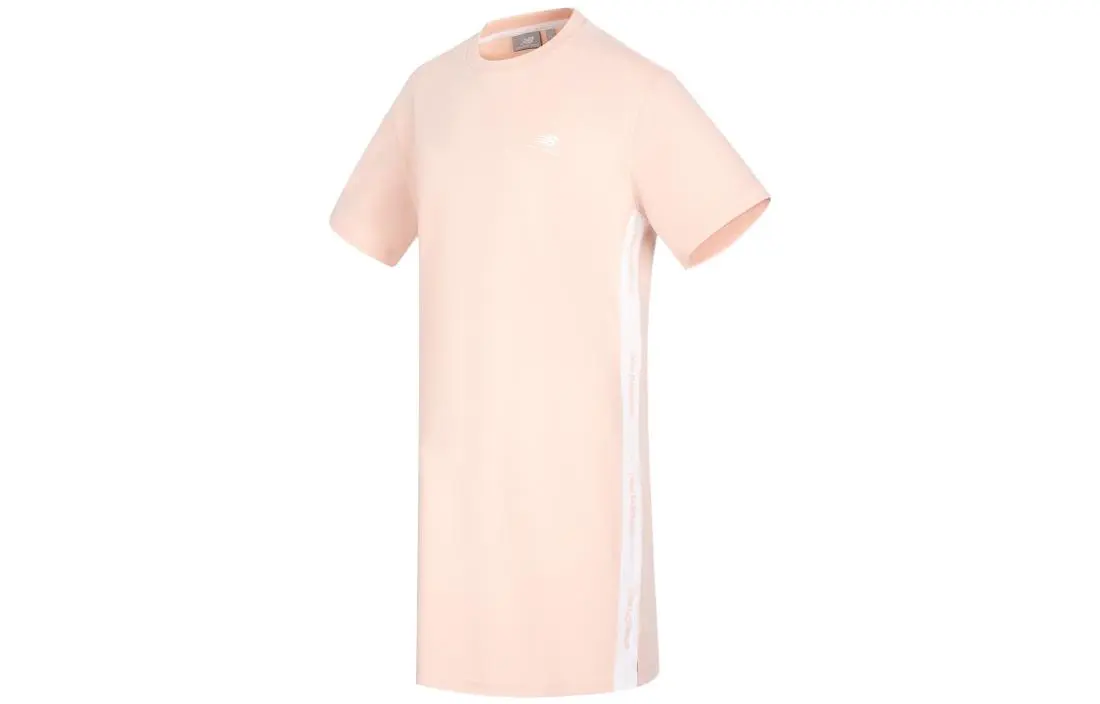 New Balance Short Sleeved Dress Women's Coral Pink