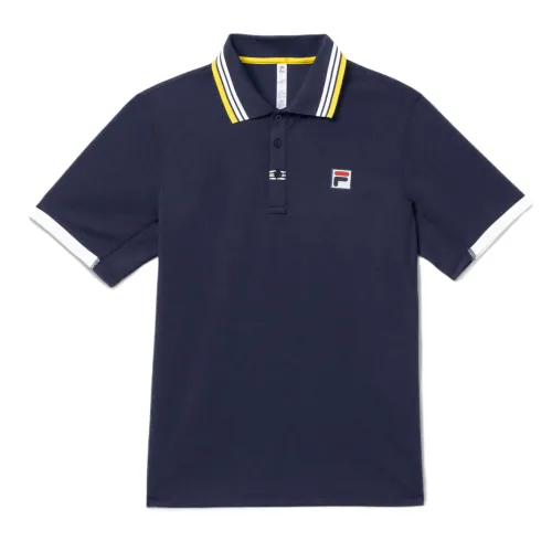 FILA Polo Shirt Men's Marine Blue