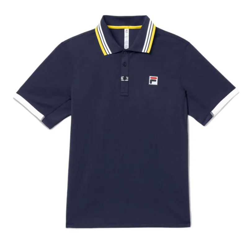 FILA Polo Shirt Men's Marine Blue
