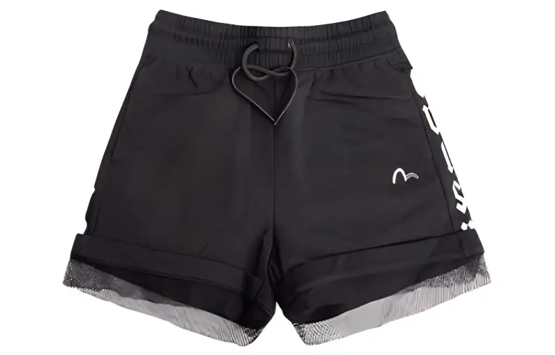 EVISU Casual Shorts Women's Black