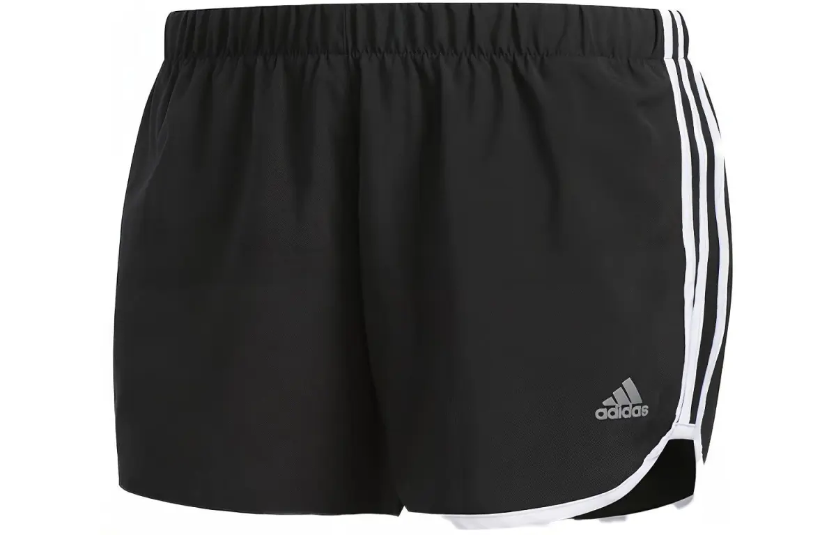 Adidas Casual Shorts Women's Black White Moderate