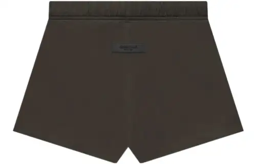 Fear Of God Essentials Women's Cotton Running Shorts Off Black