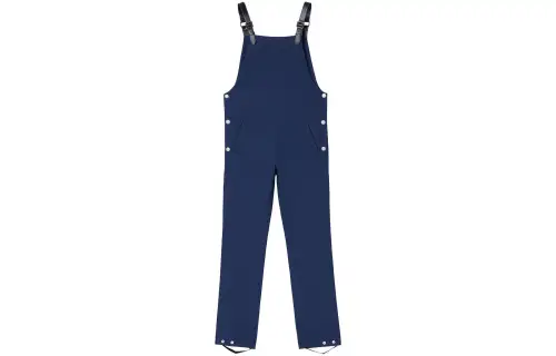 【RunwayPrevious Season】square-neck slim-cut dungarees