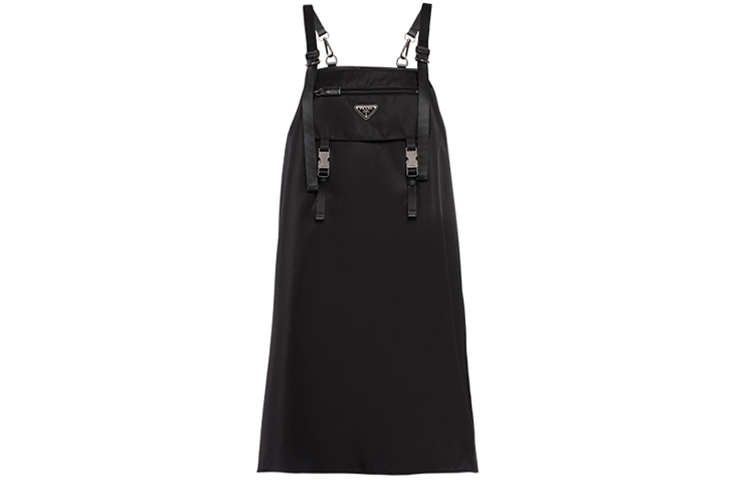 PRADA SS21 Sleeveless Dress Women's Black