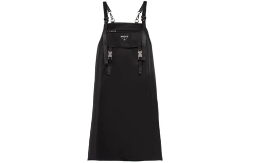 PRADA SS21 Sleeveless Dress Women's Black