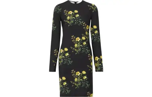 Burberry Long Sleeved Dress Women's Black
