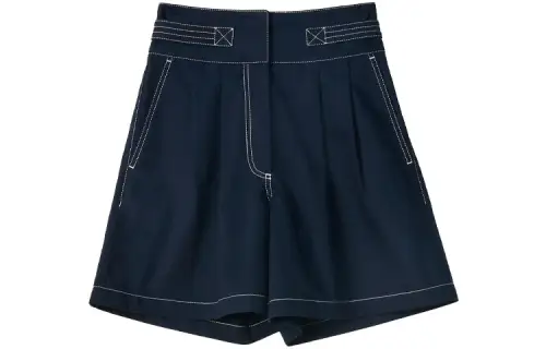 LOEWE Casual Shorts Women's Marine Blue