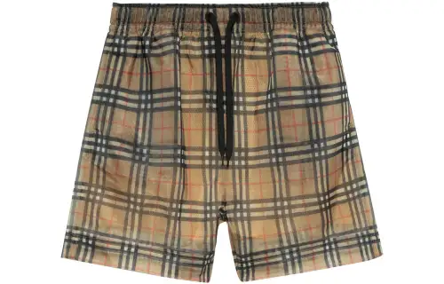 Burberry Tawney Vintage Check Mesh Shorts 'Archive Beige'