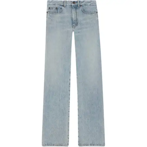 SAINT LAURENT Jeans Women's Light Blue