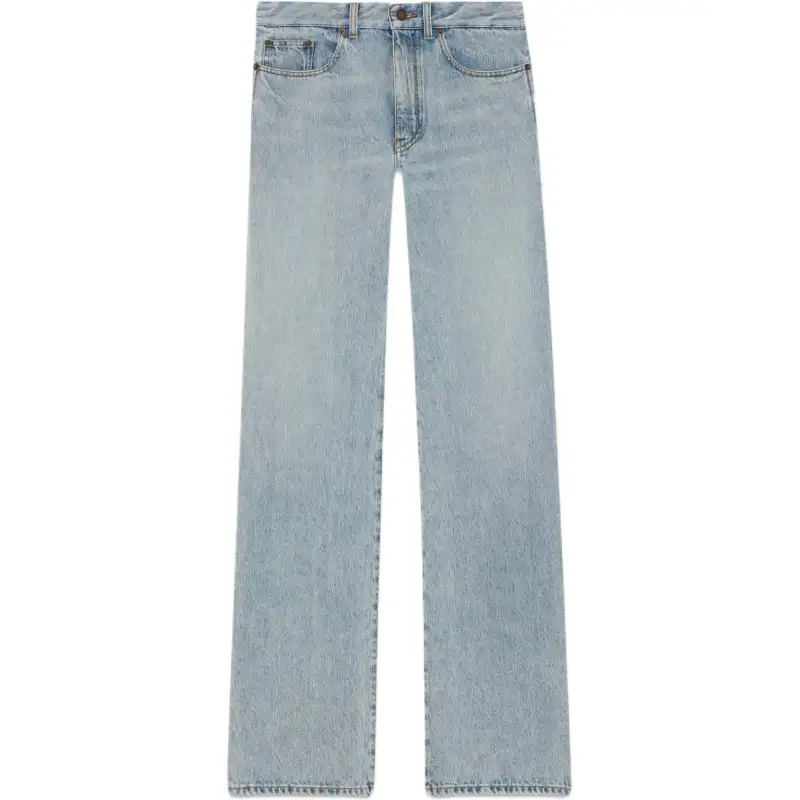 SAINT LAURENT Jeans Women's Light Blue