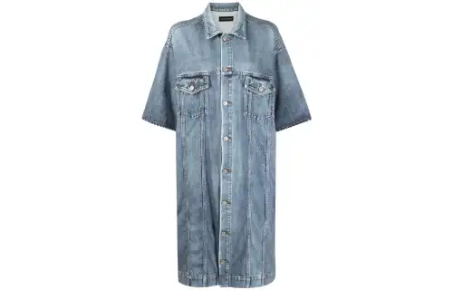 Balenciaga FW22 Short Sleeved Dress Women's