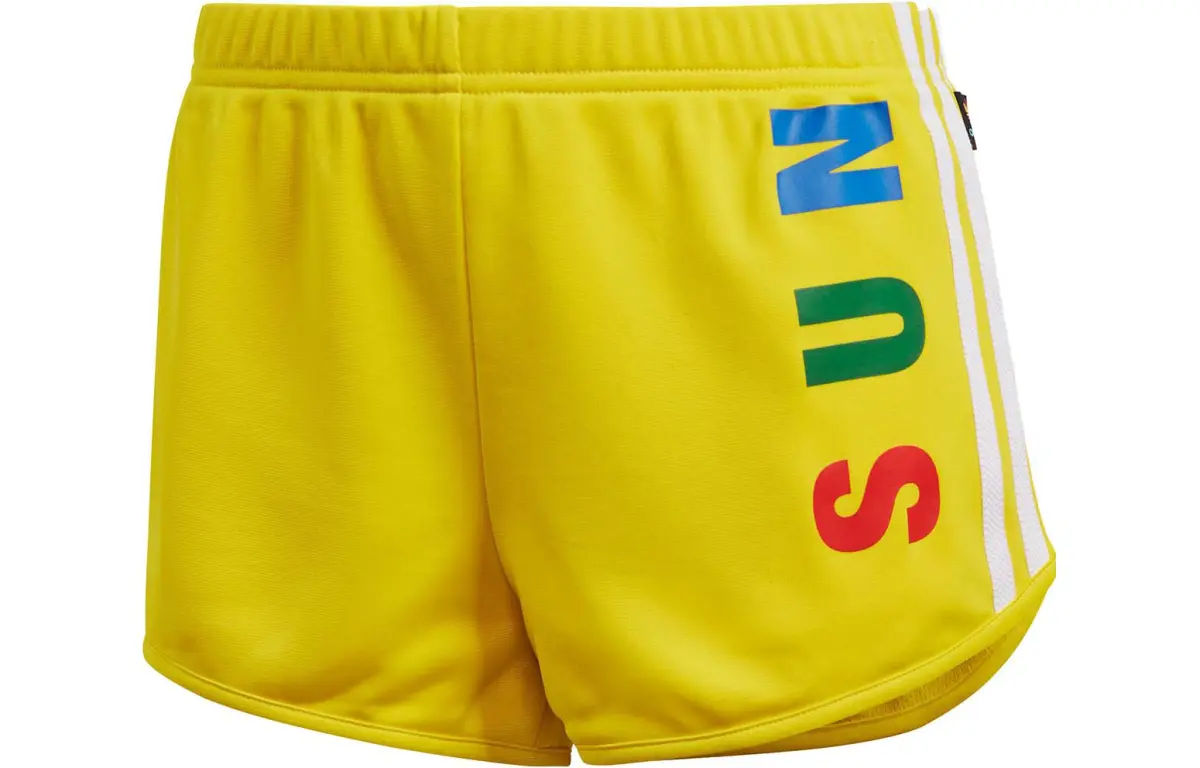 Adidas Originals Casual Shorts Women's Yellow Moderate