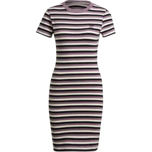 Adidas Originals Short Sleeved Dress Women's Purple Pink