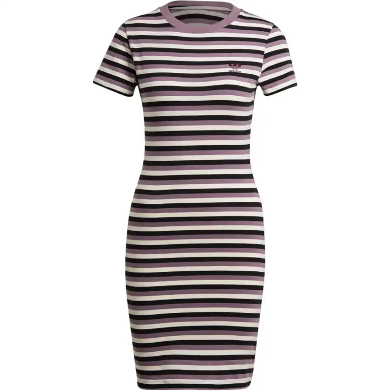 Adidas Originals Short Sleeved Dress Women's Purple Pink