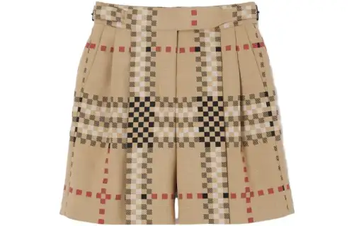 Burberry Casual Shorts Women's Archive Beige Moderate