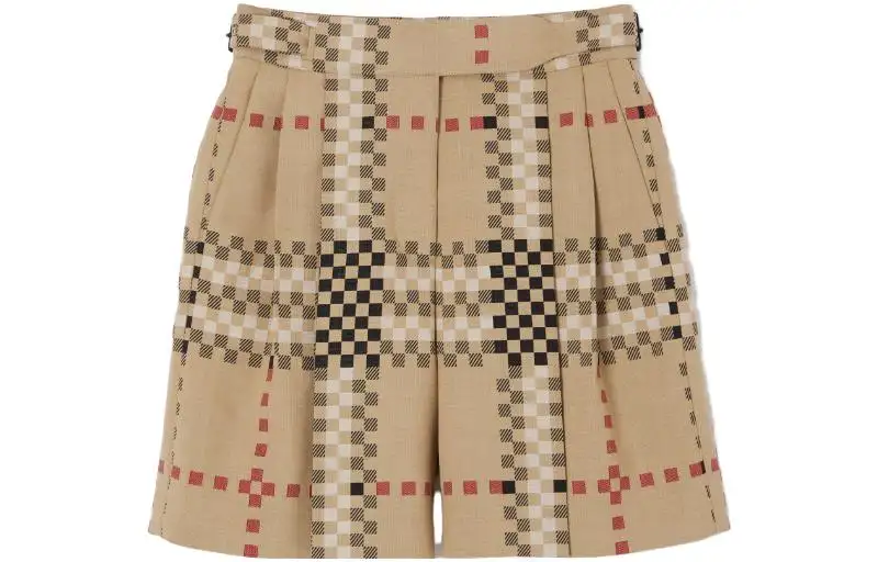 Burberry Casual Shorts Women's Archive Beige Moderate