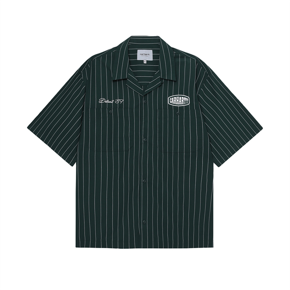 Мужская рубашка Carhartt WIP (зеленая)