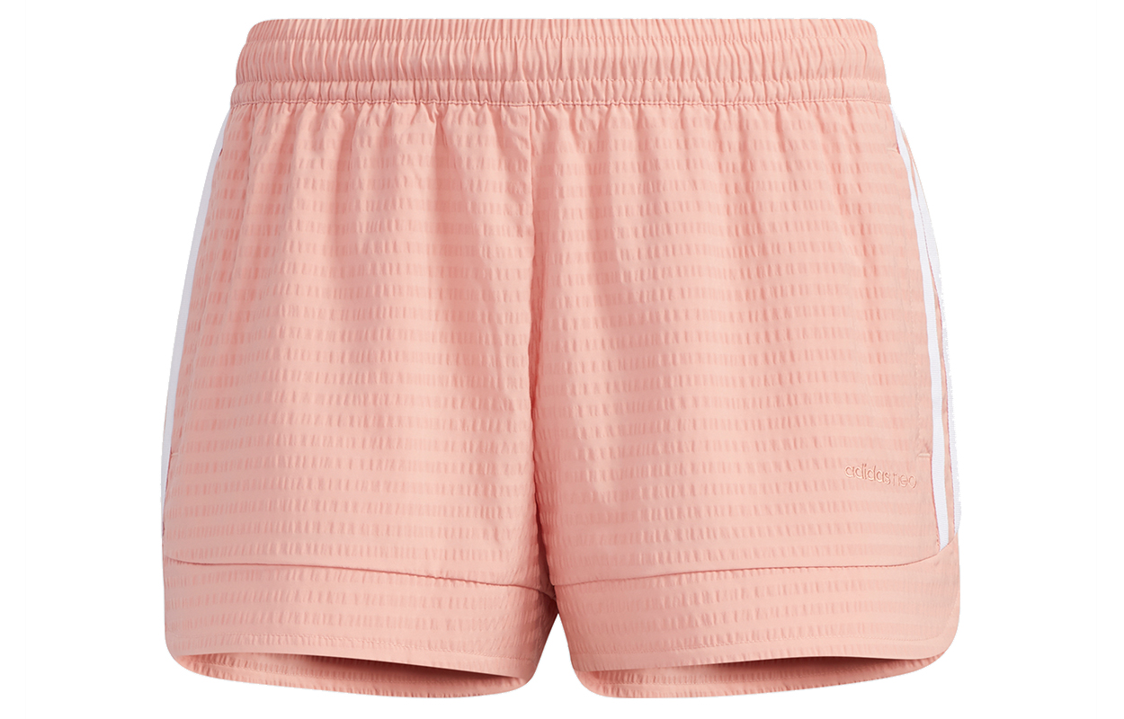 Женские adidas neo W Cs Jun Shorts (розовые) — фото 1