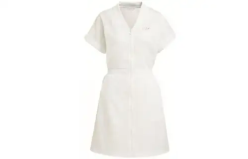 Adidas Originals Short Sleeved Dress Women's White