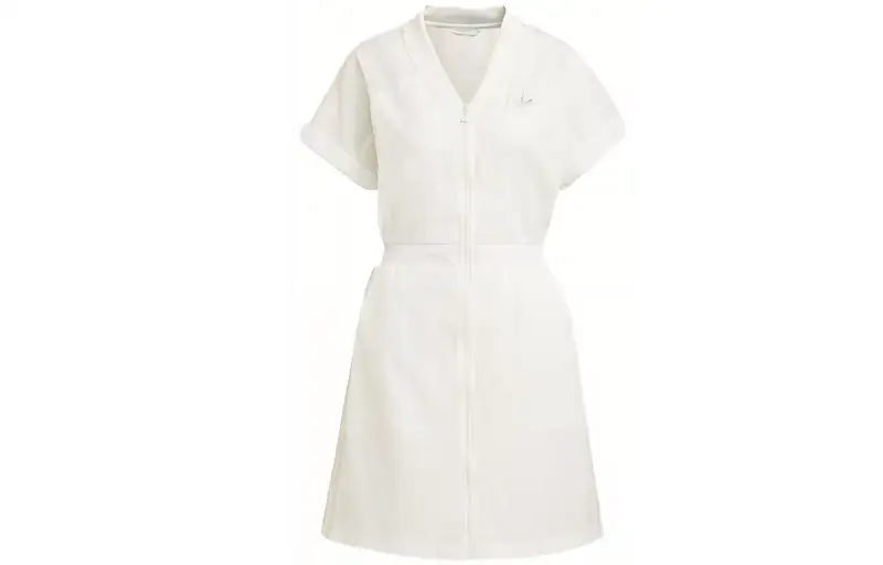 Adidas Originals Short Sleeved Dress Women's White