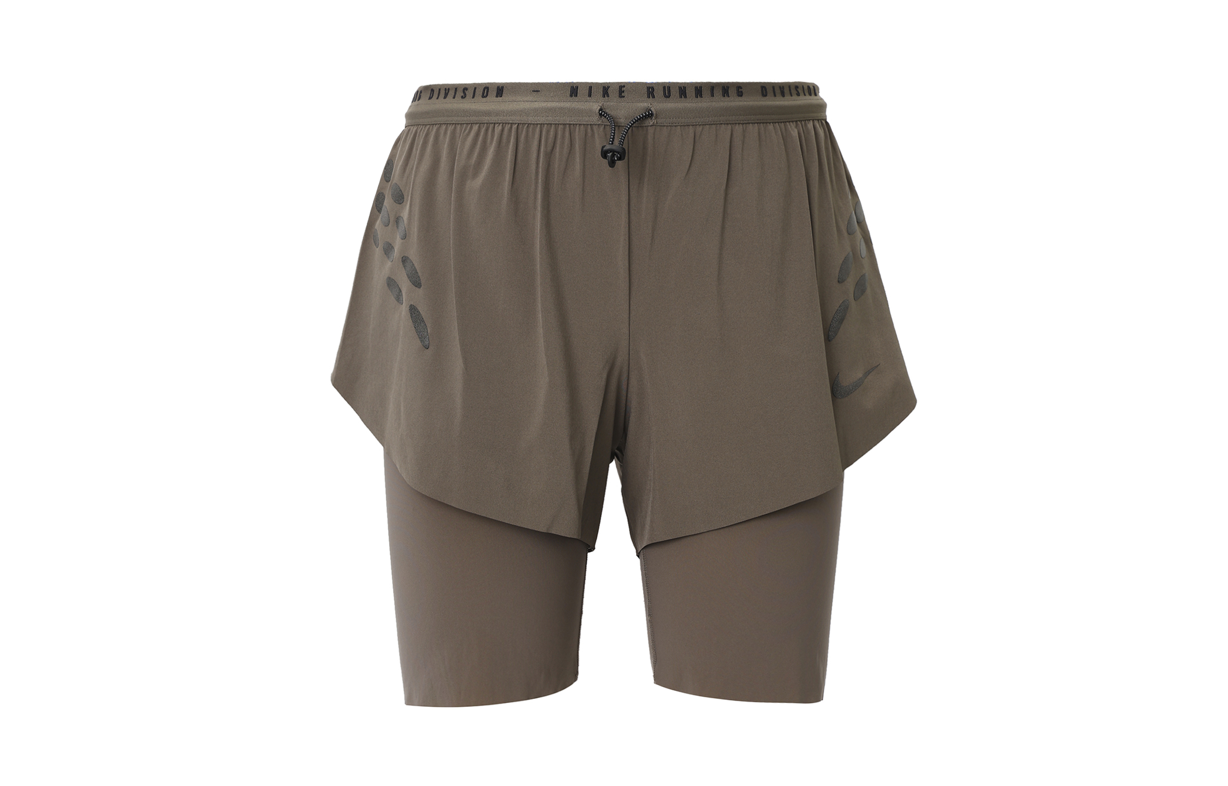 Женские шорты Nike Dri-FIT 2-in-1 Running Shorts (серые)