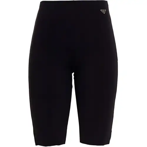 PRADA Stretch Jersey Biker Shorts Black