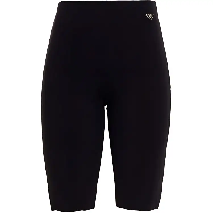 PRADA Stretch Jersey Biker Shorts Black