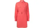KENZO FW21 Long Sleeved Dress Women's Pink