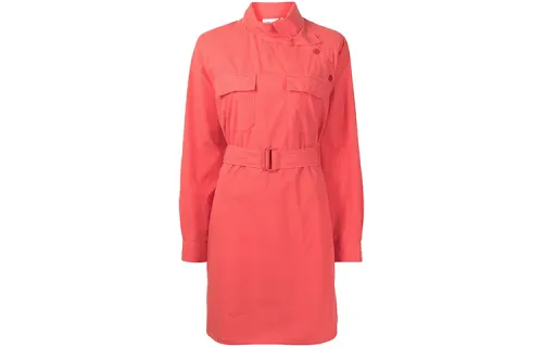 KENZO FW21 Long Sleeved Dress Women's Pink