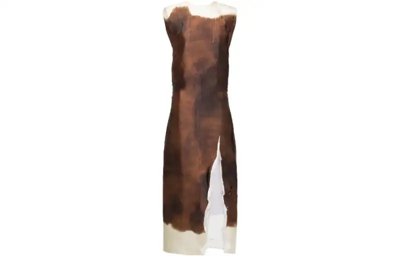 PRADA Satin Printed Maxi Dress