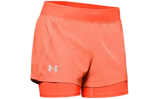 Under Armour Casual Shorts Women's Orange Moderate