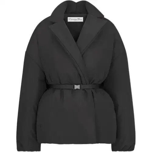 DIOR Puffer Jacket Women's Black