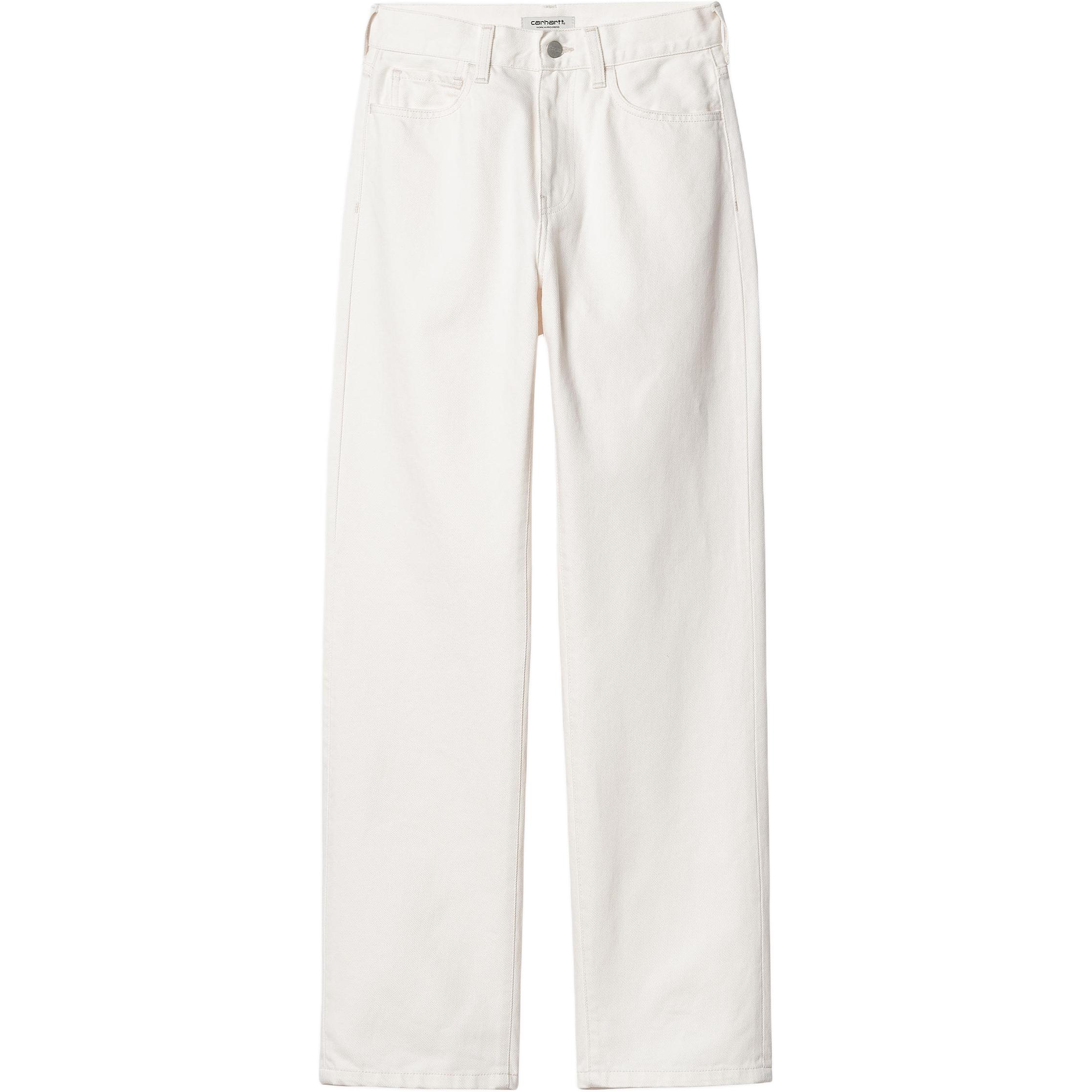 Женские штаны Carhartt Carhartt WIP SS25 logo (синие)