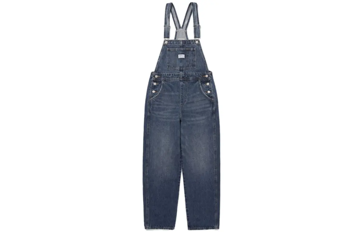 Levi's Overalls Women's Vibrant Blue Moderate Overalls
