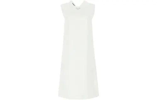 PRADA SS21 Sleeveless Dress Women's White