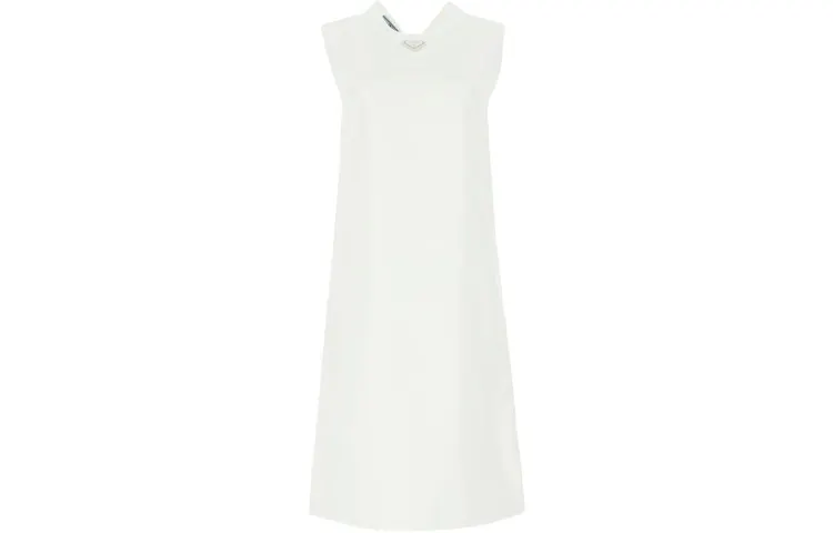 PRADA SS21 Sleeveless Dress Women's White
