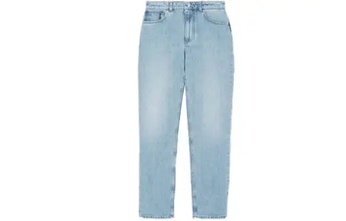 Burberry Pocket Detail Straight Leg Jeans Blue