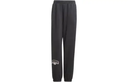 Adidas Originals Loose Fit Sweat Pants Knitted Sweatpants Women's Black