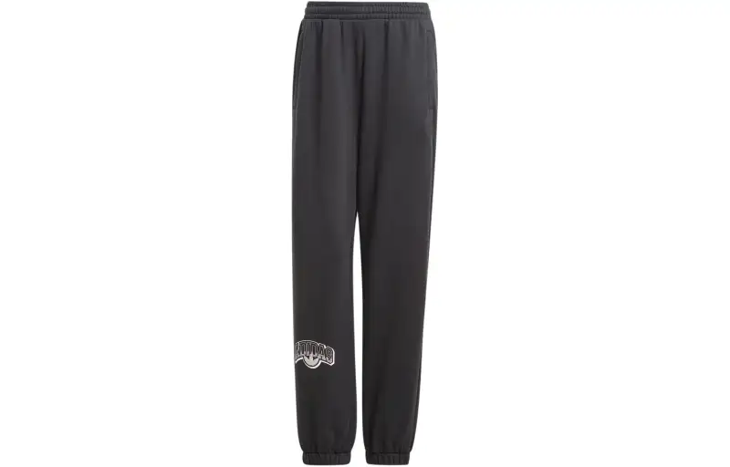 Adidas Originals Loose Fit Sweat Pants Knitted Sweatpants Women's Black