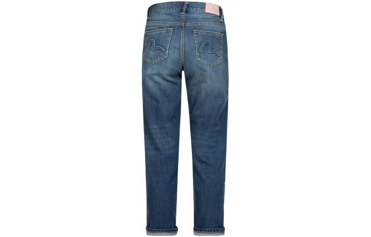 EVISU Jeans Women's Denim Blue Moderate Other