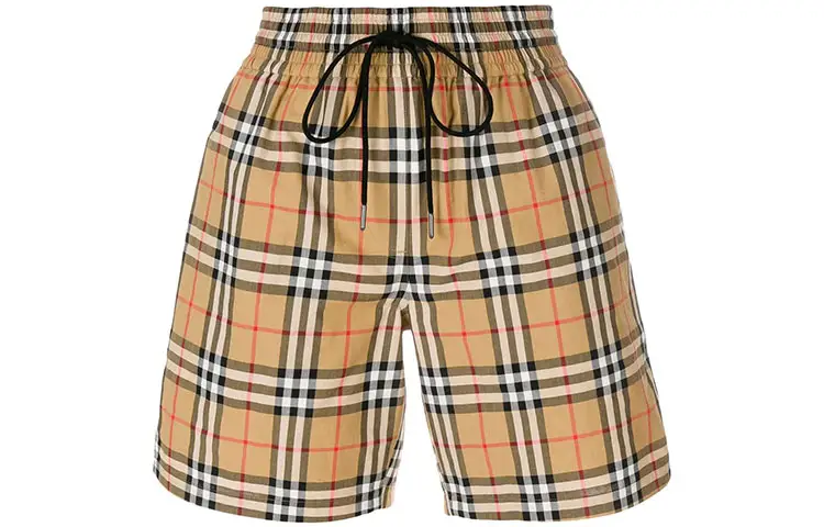 Burberry Vintage Check pattern shorts
